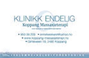 Klinikk endelig- “Koppang Massasjeterapi”